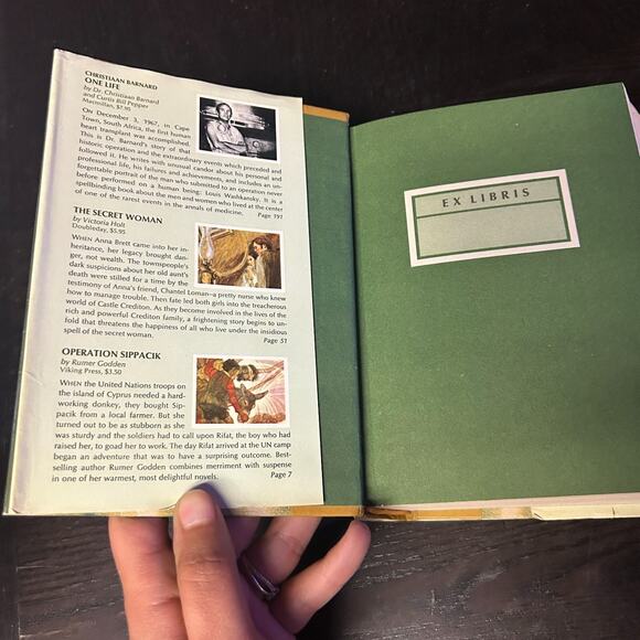 Reader's Digest Summer 1970s Condensed Books One Life Secret Woman Sippacik - Picture 2 of 7